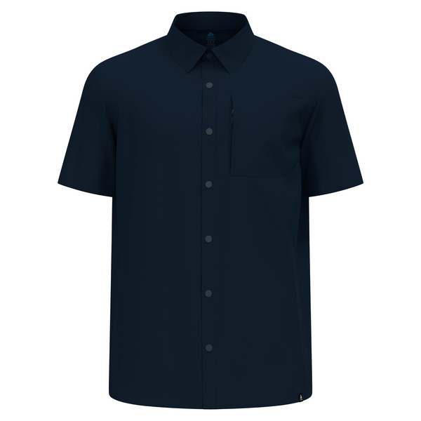 SHIRT S/S ESSENTIAL Herren - Outdoor Hemd-DARK SAPPHIRE