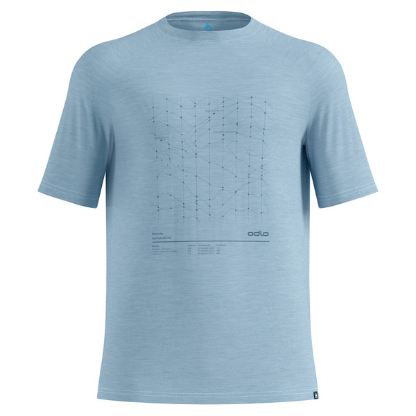 T-SHIRT CREW NECK S/S MERINO TENCEL HYPER MAP Herren - Funktionsshirt