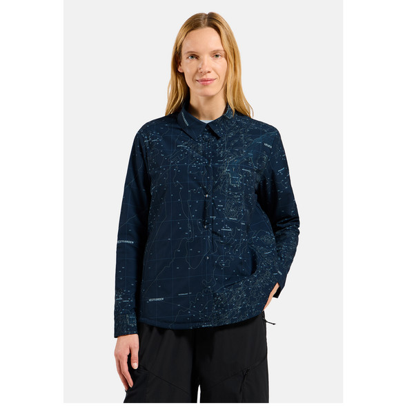 Odlo TRANSITION INSULATED SHIRT L/S Damen - Outdoor Bluse Ansicht 4