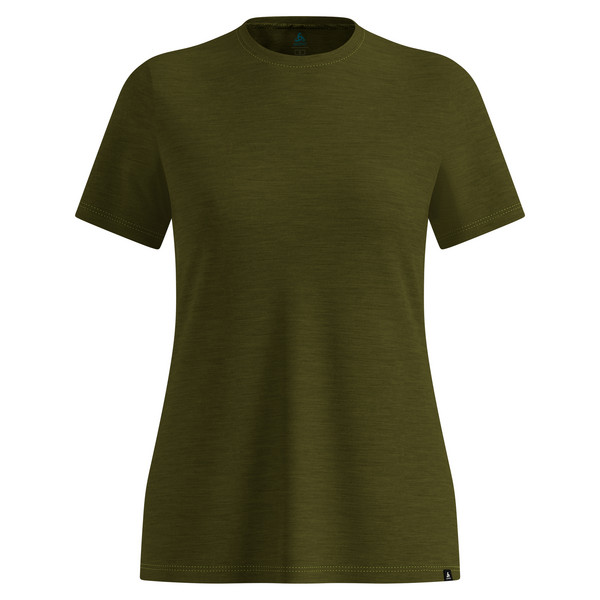 Odlo T-SHIRT CREW NECK S/S MERINO TENCEL PLAIN TEE Damen - Funktionsshirt Ansicht 1