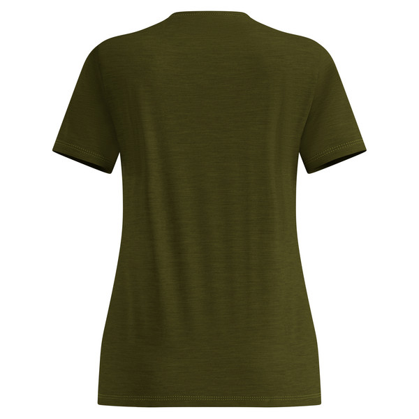 Odlo T-SHIRT CREW NECK S/S MERINO TENCEL PLAIN TEE Damen - Funktionsshirt Ansicht 2