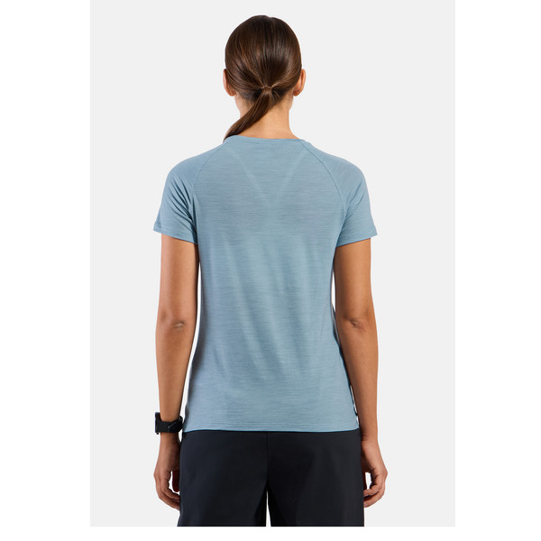 Odlo T-SHIRT CREW NECK S/S MERINO TENCEL HYPER MAP Damen - Funktionsshirt Ansicht 4