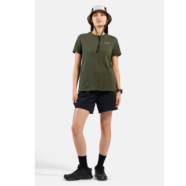Odlo T-SHIRT CREW NECK S/S COTTON BLEND UNLIMITED Damen - T-Shirt Ansicht 8