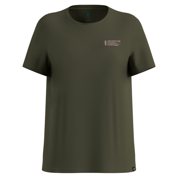 T-SHIRT CREW NECK S/S COTTON BLEND UNLIMITED Damen - T-Shirt