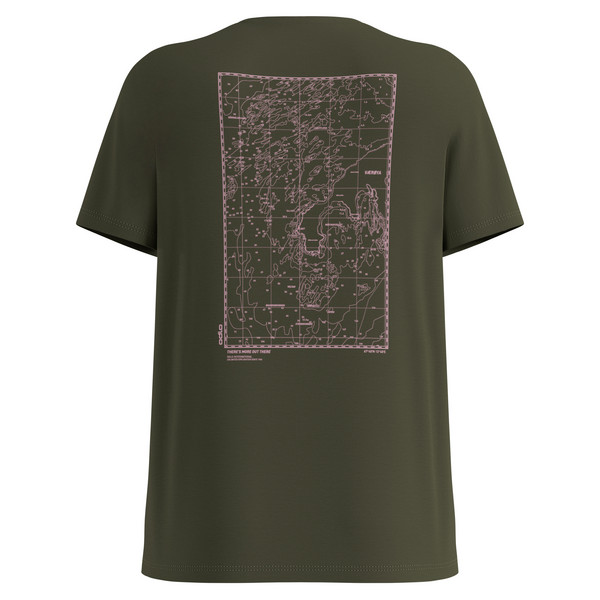 Odlo T-SHIRT CREW NECK S/S COTTON BLEND UNLIMITED Damen - T-Shirt Ansicht 2