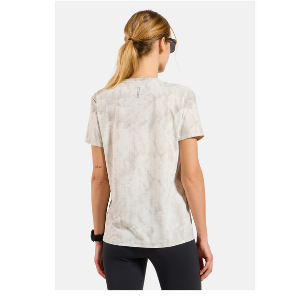 Odlo T-SHIRT CREW NECK S/S ZEROWEIGHT CHILL-TEC PRINT Damen - Funktionsshirt Ansicht 4
