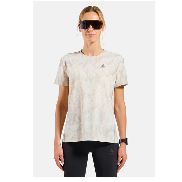 Odlo T-SHIRT CREW NECK S/S ZEROWEIGHT CHILL-TEC PRINT Damen - Funktionsshirt Ansicht 3