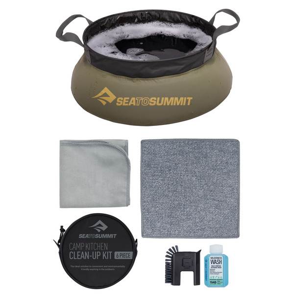 to Summit CAMP KITCHEN CLEAN UP KIT 6PCS - Abwaschzubehör