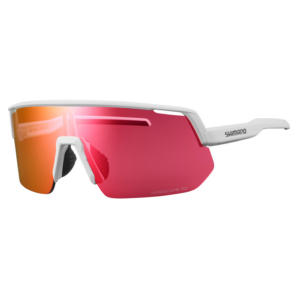 TECHNIUM L ROAD - Sportbrille-MATTE WHITE/ RED