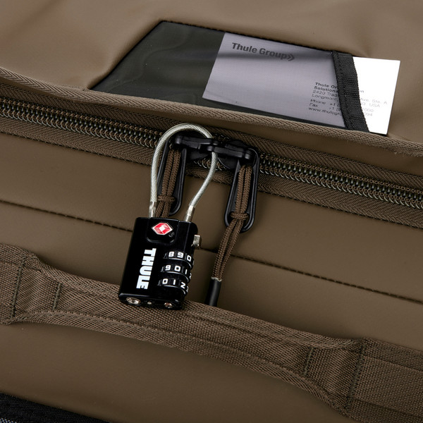 Thule CHASM RECYCLED ROLLING DUFFEL - DEEP KHAKI - Reisetasche mit Rollen Ansicht 11