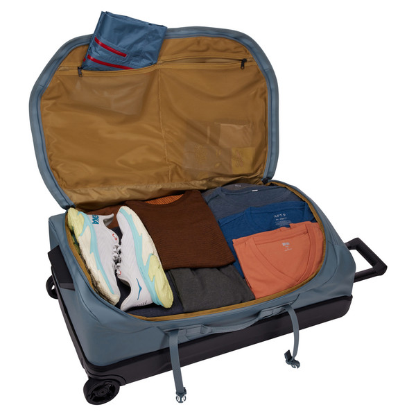 Thule CHASM RECYCLED ROLLING DUFFEL - POND GRAY - Reisetasche mit Rollen Ansicht 9