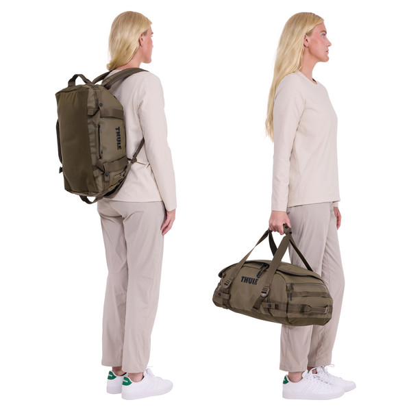 Thule CHASM RECYCLED DUFFEL 30L - DEEP KHAKI - Reisetasche Ansicht 13