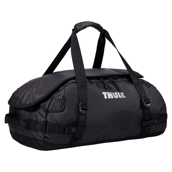 CHASM RECYCLED DUFFEL 40L - BLACK - Reisetasche