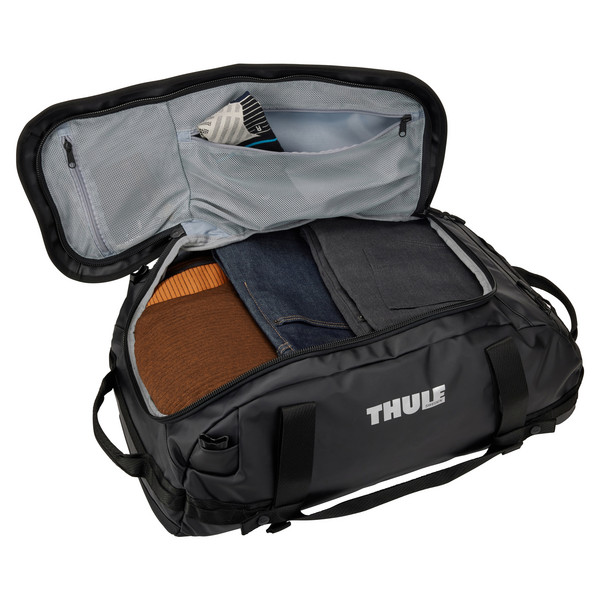 Thule CHASM RECYCLED DUFFEL 40L - BLACK - Reisetasche Ansicht 8