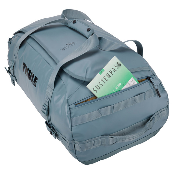 Thule CHASM RECYCLED DUFFEL 70L - POND GRAY - Reisetasche Ansicht 7