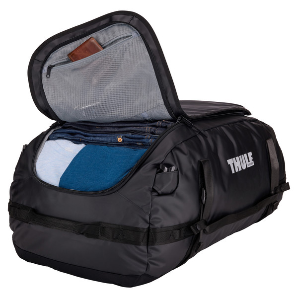 Thule CHASM RECYCLED DUFFEL 90L - BLACK - Reisetasche Ansicht 8