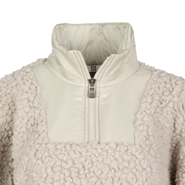 66 North VARMAHLID SHEARLING ZIP NECK Damen - Fleecepullover Ansicht 3