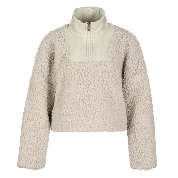 North VARMAHLID SHEARLING ZIP NECK Damen - Fleecepullover