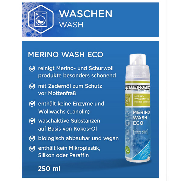 Fibertec MERINO WASH ECO - Waschmittel Ansicht 2