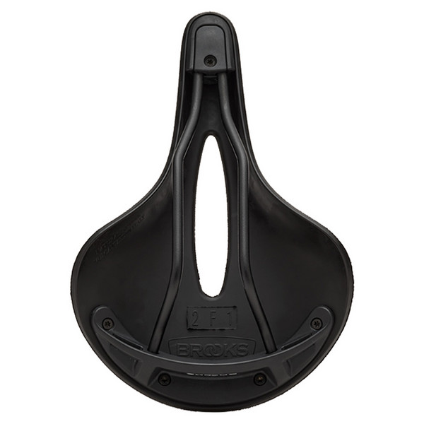 Brooks England SADDLE C19 CARVED, CAMBIUM, BLACK - Fahrradsattel Ansicht 4