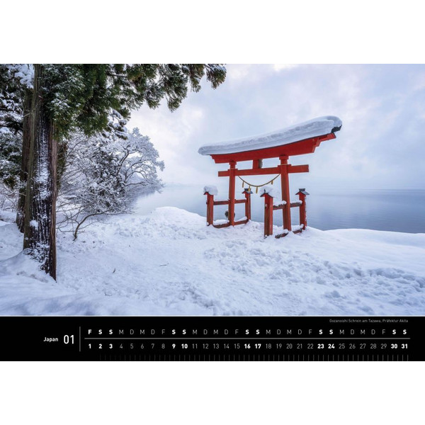JAPAN PREMIUMKALENDER 2027 Ansicht 2