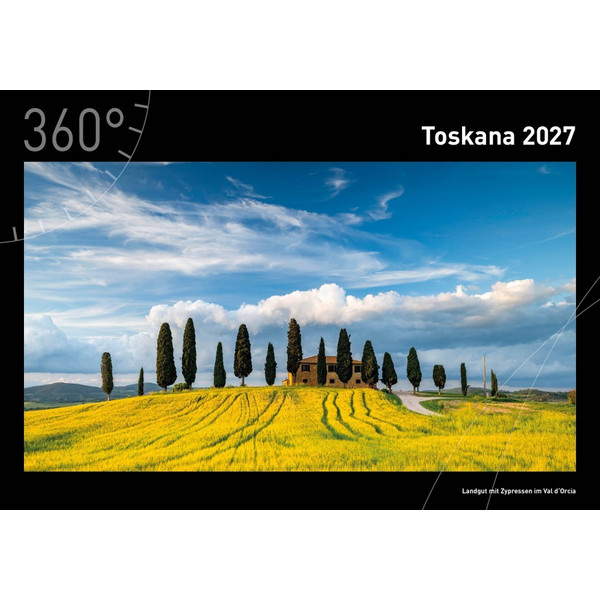 TOSKANA PREMIUMKALENDER 2027 Ansicht 1