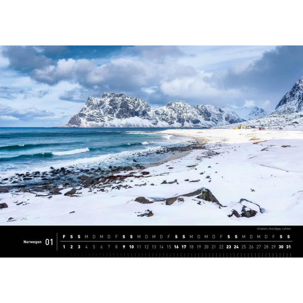 NORWEGEN PREMIUMKALENDER 2027 Ansicht 2