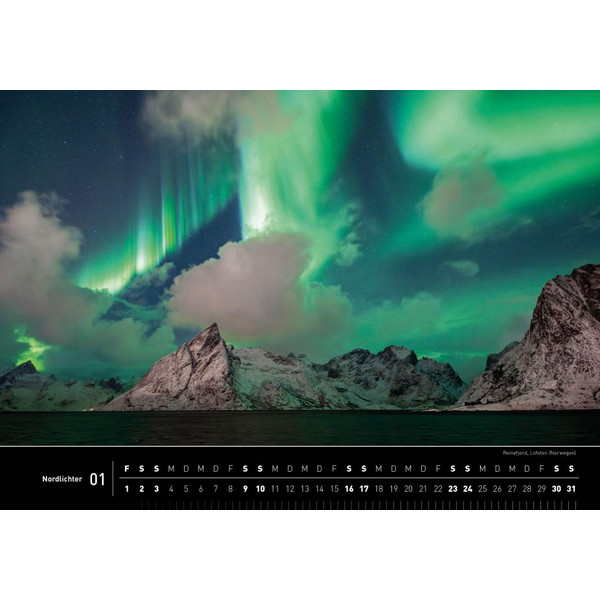 NORDLICHTER PREMIUMKALENDER 2027 Ansicht 2