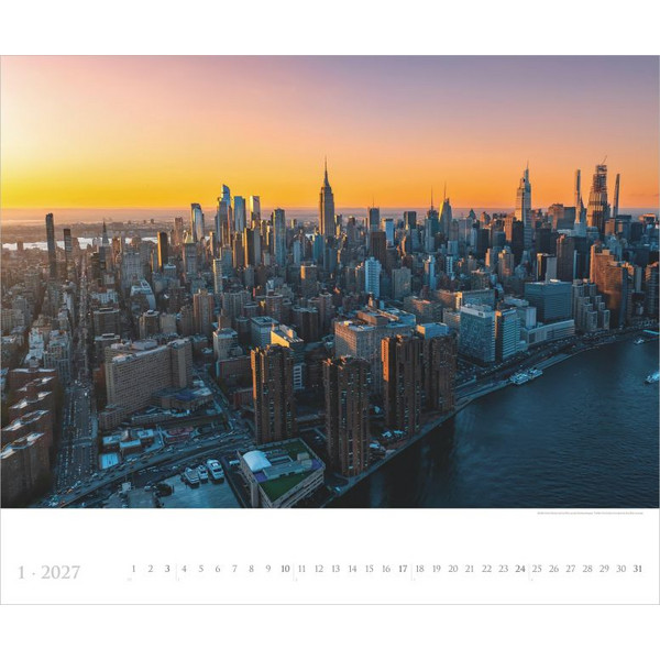 NEW YORK 2027 - Kalender Ansicht 2