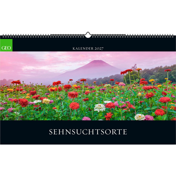 GEO SEHNSUCHTSORTE 2027 - Kalender Ansicht 1