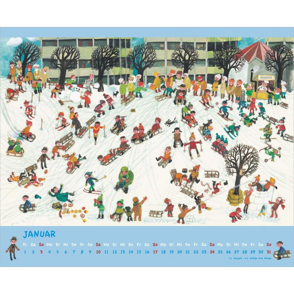 ALI MITGUTSCH 2027 - Kalender Ansicht 2