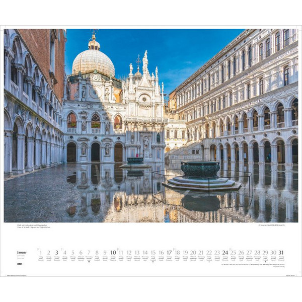 TRAUM VON VENEDIG 2027 - Kalender Ansicht 2