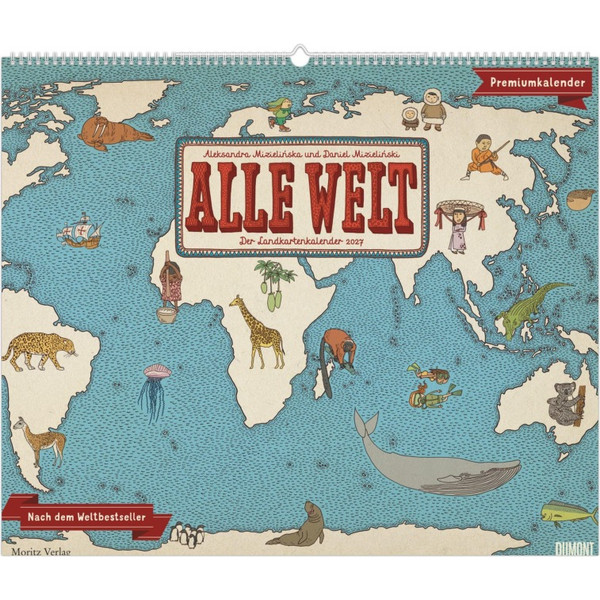 ALLE WELT 2027 - Kalender Ansicht 1