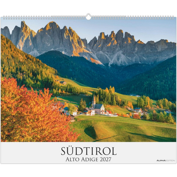 SÜDTIROL 2027 - Kalender Ansicht 1