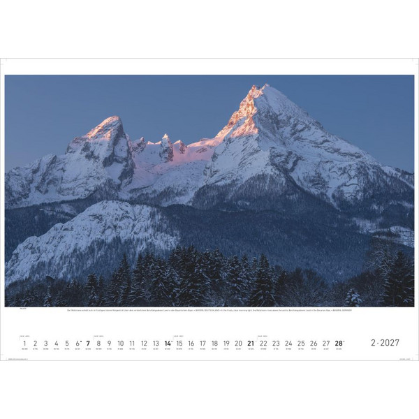 FASZINATION ALPEN 2027 - Kalender Ansicht 2