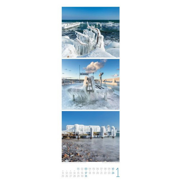 WELLENGANG TRIPLET-KALENDER 2027 Ansicht 2