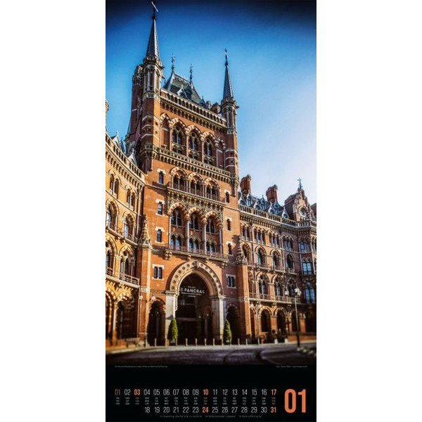 INSIDE LONDON KALENDER 2027 Ansicht 2