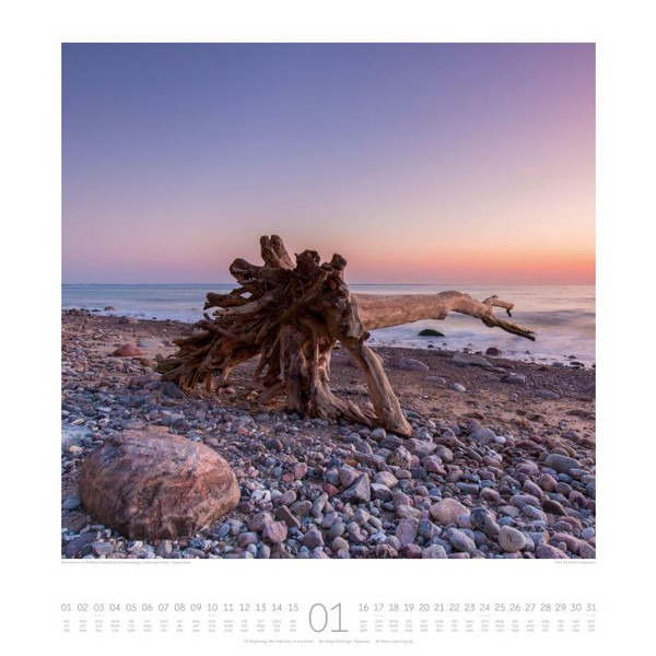 MEERESSTILLE KALENDER 2027 Ansicht 2