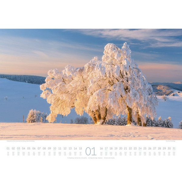 DEUTSCHLAND KALENDER 2027 | ZAUBERHAFTE LANDSCHAFTEN Ansicht 2