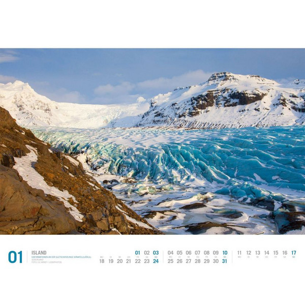 ISLAND KALENDER 2027 Ansicht 2