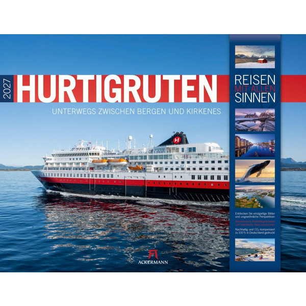 HURTIGRUTEN KALENDER 2027 Ansicht 1