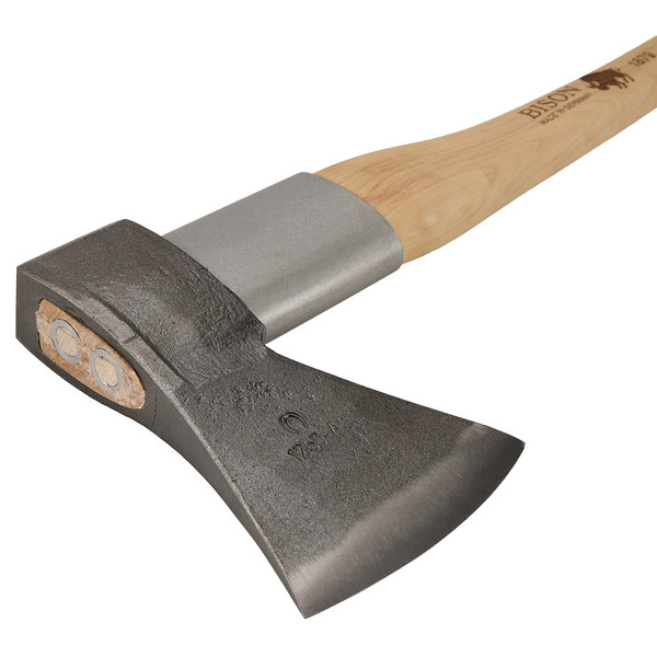 BISON 1879 UNIVERSALAXT MIT STIELSCHUTZHÜLSE 1250G - Axt Ansicht 3