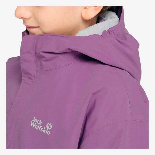 Jack Wolfskin ICELAND 3IN1 PRINT JKT K Kinder - Doppeljacke Ansicht 13