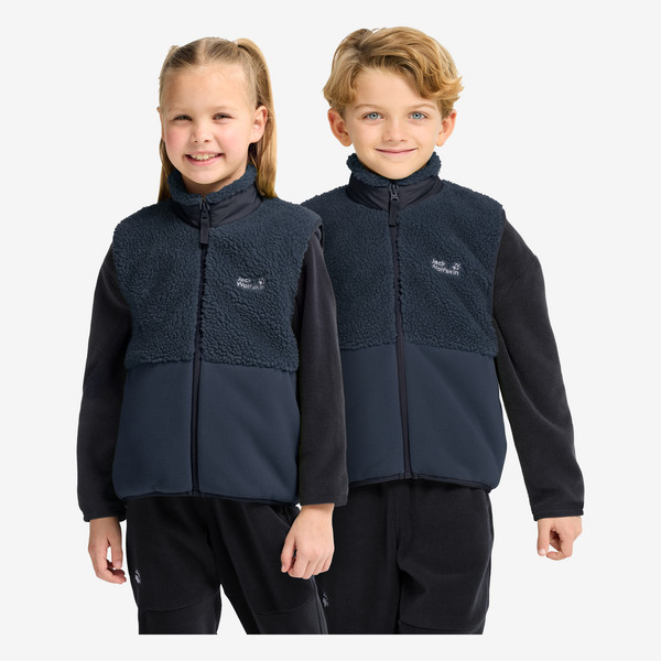Jack Wolfskin ICE CURL VEST K Kinder - Fleeceweste Ansicht 5