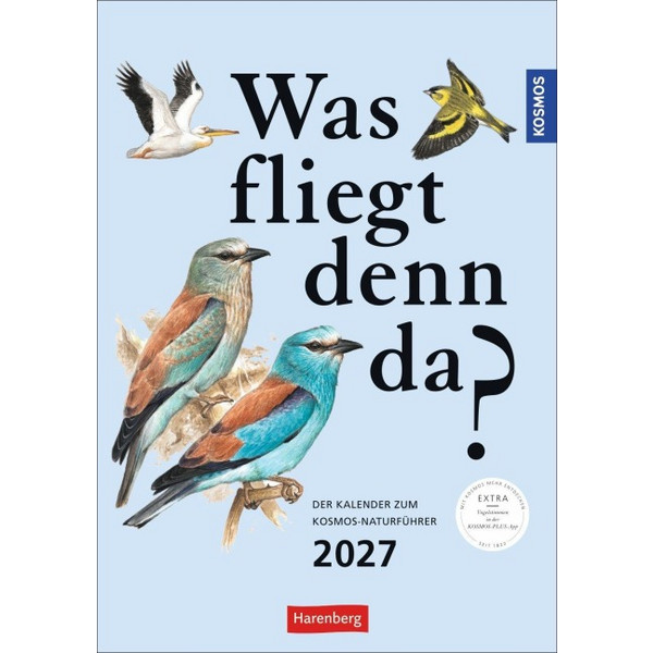 WAS FLIEGT DENN DA? WOCHENPLANER 2027 - DER KALENDER