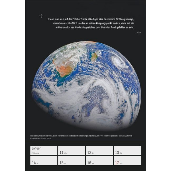 STEPHEN HAWKING - UNIVERSUM WOCHENPLANER 2027 - Kalender Ansicht 2