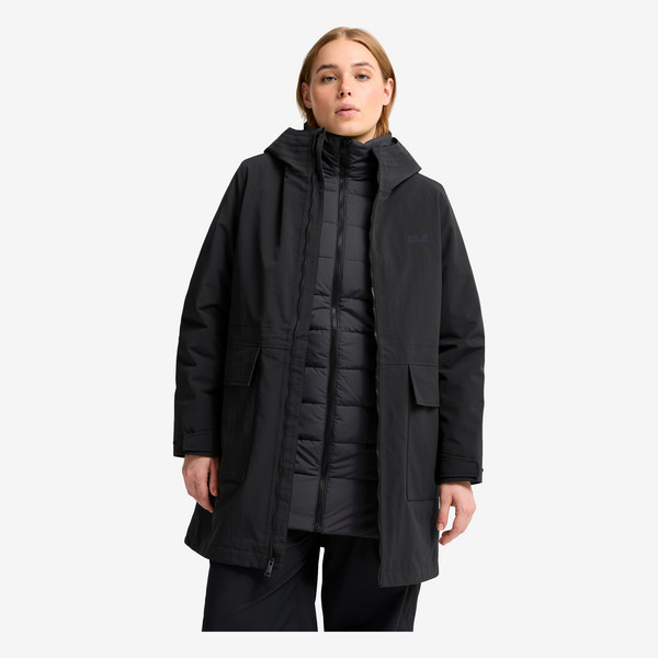 Jack Wolfskin NABUR 3IN1 COAT W Damen - Wintermantel Ansicht 8