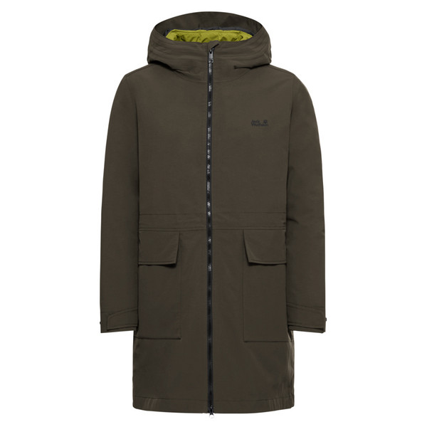 NABUR 3IN1 COAT W Damen - Wintermantel-OBSIDIAN MOSS