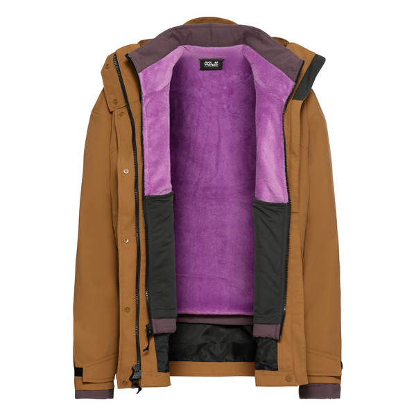 Jack Wolfskin SENSORA 3IN1 JKT W Damen - Doppeljacke Ansicht 4