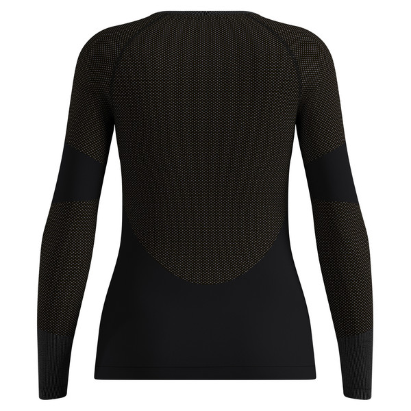 Odlo FUNDAMENTALS PERFORMANCE WARM BL TOP CREW NECK L/S Damen - Baselayer Ansicht 2